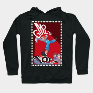 No Girl's Toy! Hoodie